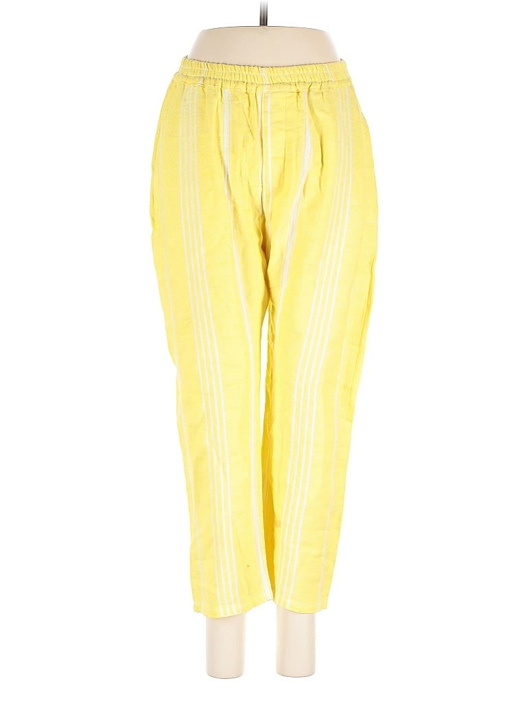 Pre-owned Paradised Casual Pants In Yellow