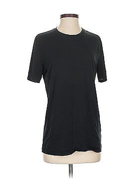 Tシャツ・カットソー THEORY Woman T-Shirt Black O1124521 001 Black Organic Cotton Tiny Tee | Theory