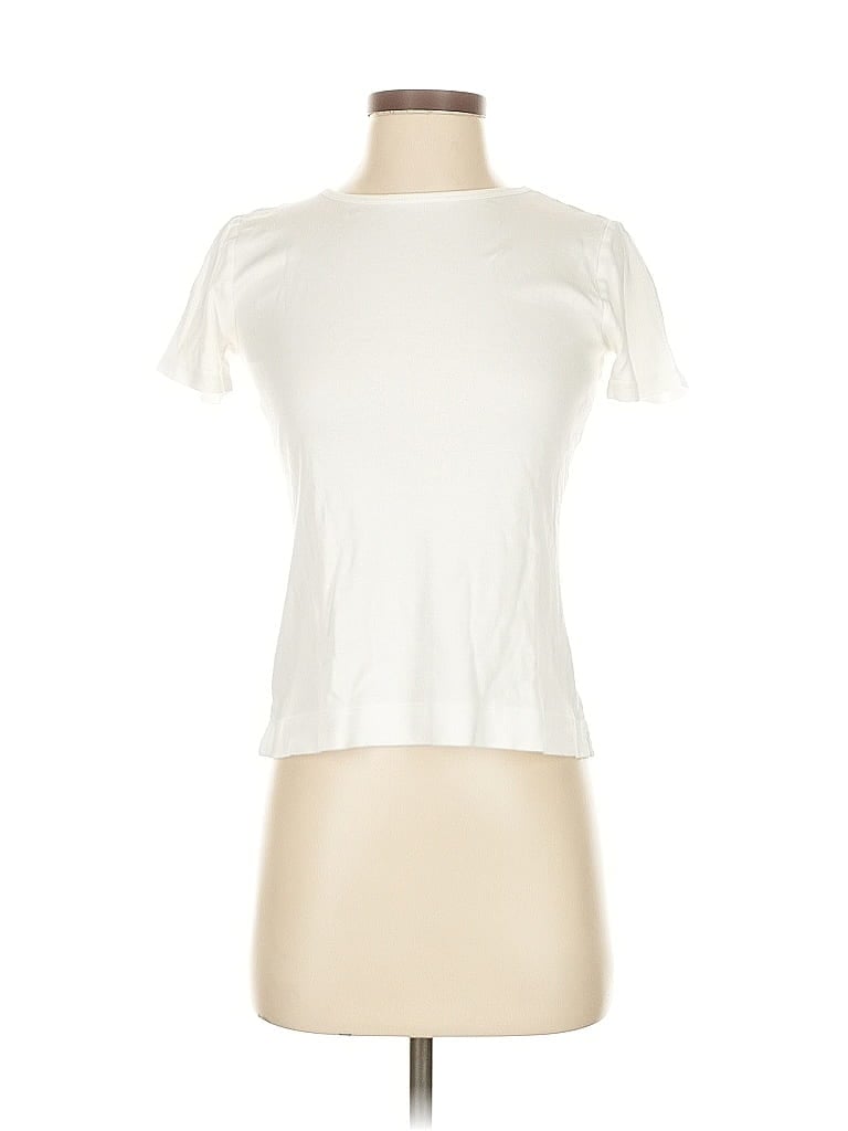 Click to view more detailed imagery on our partner's website Pre-owned Ann Taylor Short Sleeve T-shirt In White