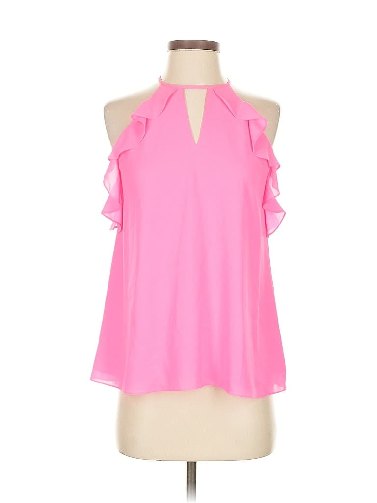 Pre-owned Lilly Pulitzer Sleeveless Blouse In Pink