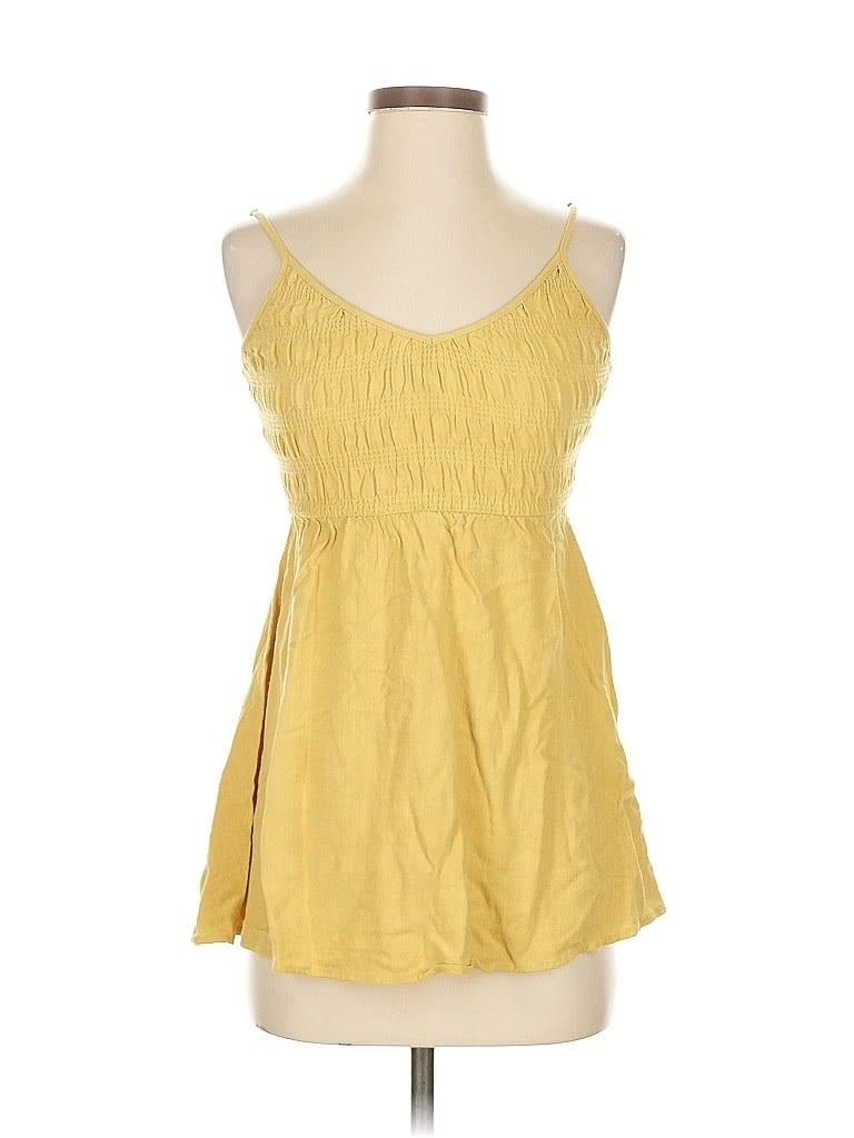 Pre-owned La Hearts Sleeveless Blouse In Yellow