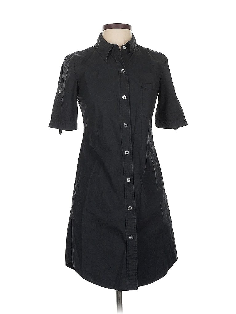 Pre-owned Theory Casual Dress In Black