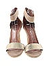 Jeffrey Campbell Color Block Tan Heels Size 9 1/2 - photo 2