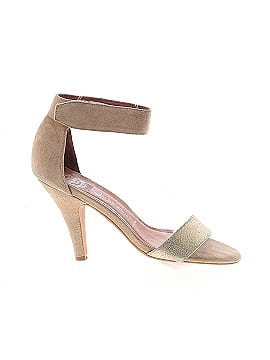 Sandales à Talons Jeffrey Campbell Hough 3 En Daim Taupe - Pointure 7 (femme)