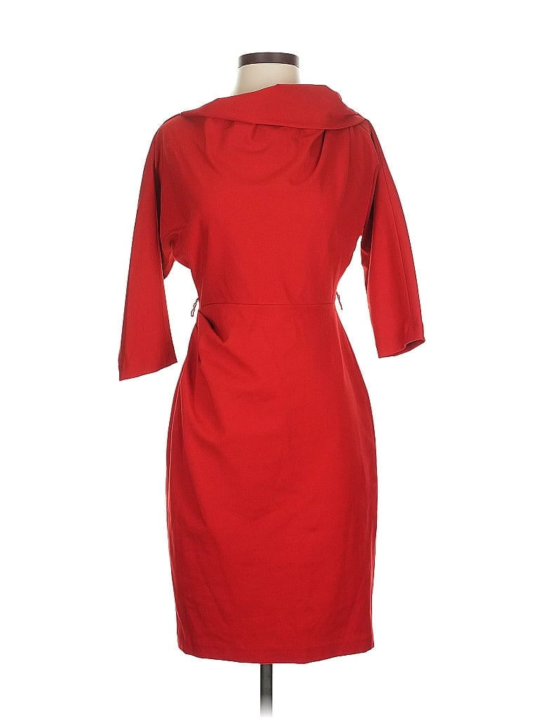 SUZI CHIN FOR MAGGY BOUTIQUE Pre-owned Cocktail Dress In Red