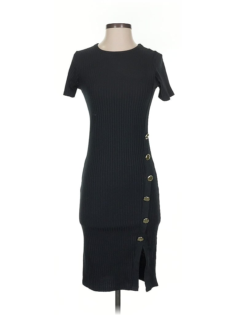 Pre-owned Derek Heart Casual Dress In Black