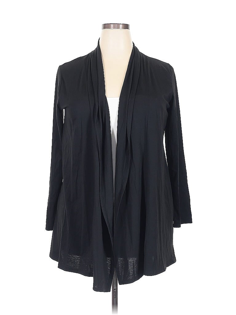 Pre-owned Unbranded Cardigan Sweater In Black