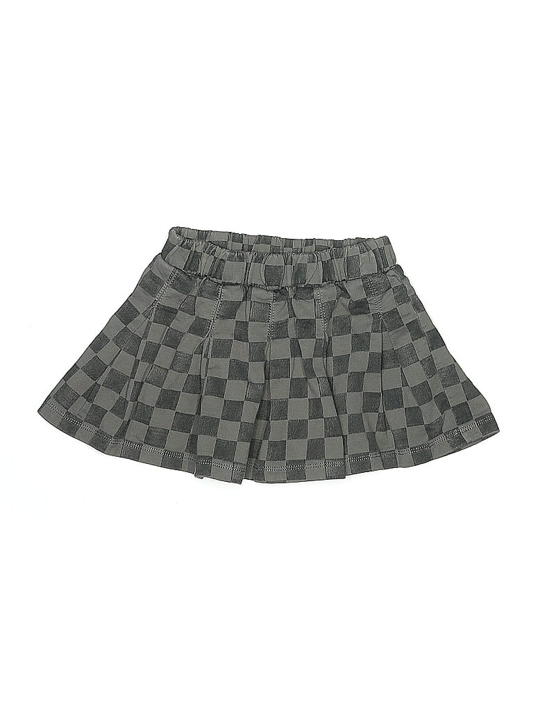 Pre-owned Tea Kids' Skirt In Gray