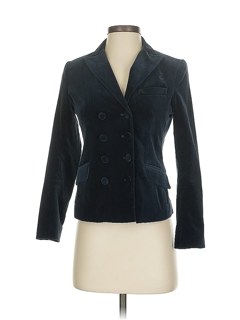 Pre-owned Theory Blazer Jacket In Blue