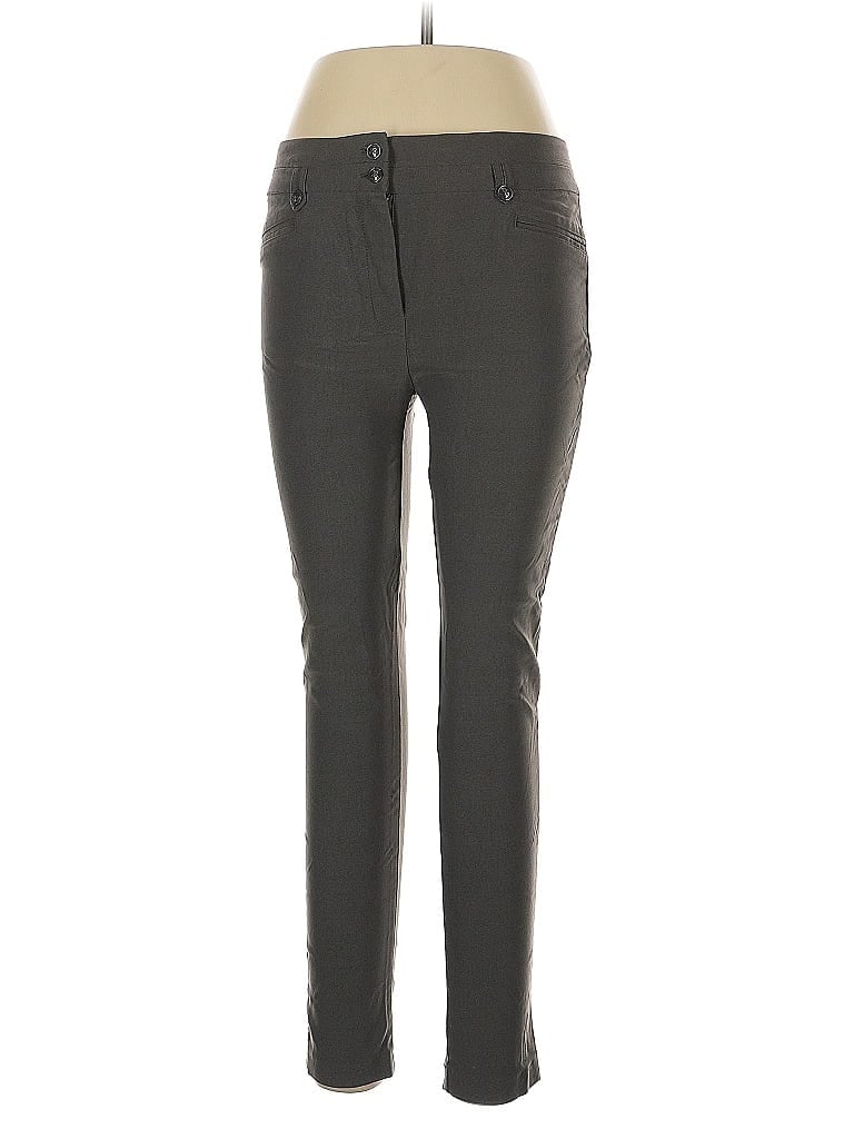 Pre-owned Fashion Nova Casual Pants In Gray