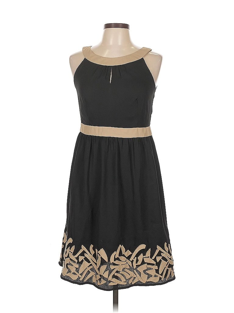 Pre-owned Ann Taylor Loft Casual Dress In Black