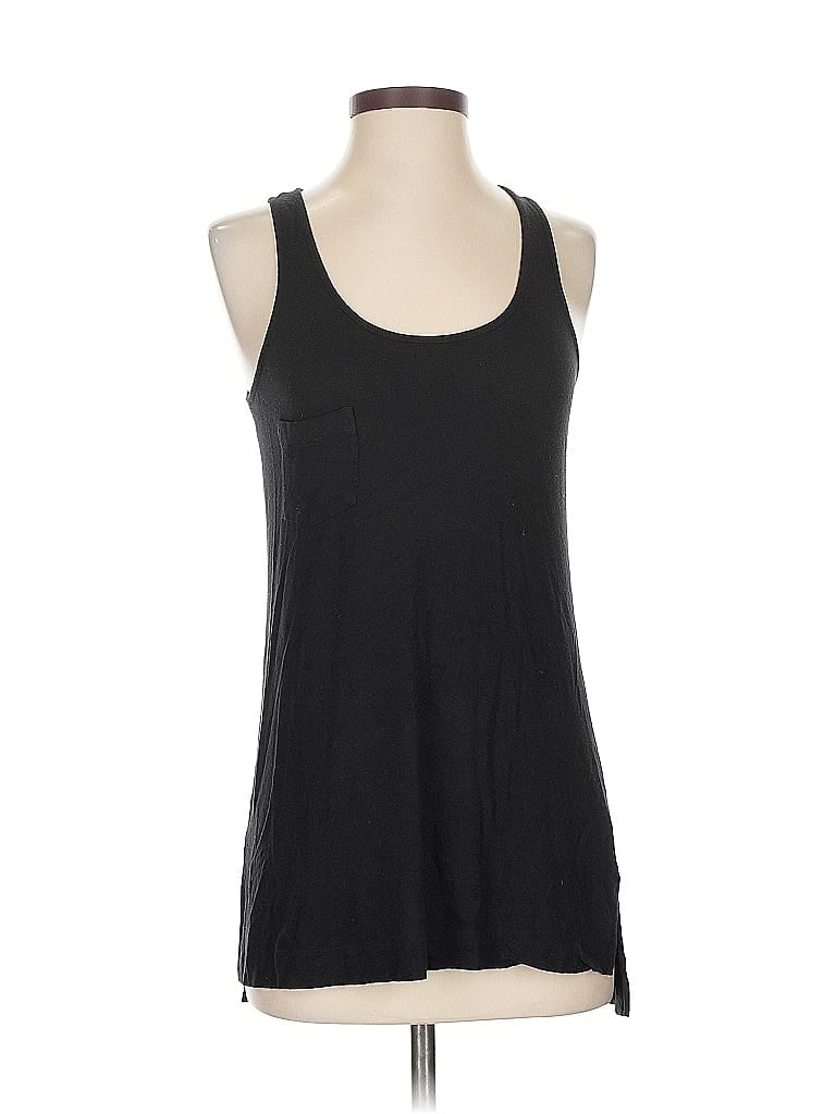 Pre-owned Theory Tank Top Black Halter Neckline Tops