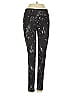 Three Dots Print Black Active Pants Size 26 waist (estimated) - photo 1