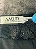 AMUR 100% Silk Black Long Sleeve Silk Top Size XXS - photo 6