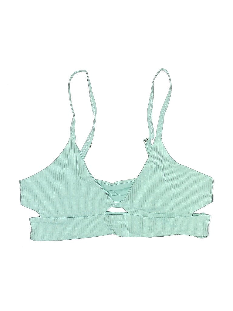 Tavik Swimsuit Top Green Swimwear In Blue