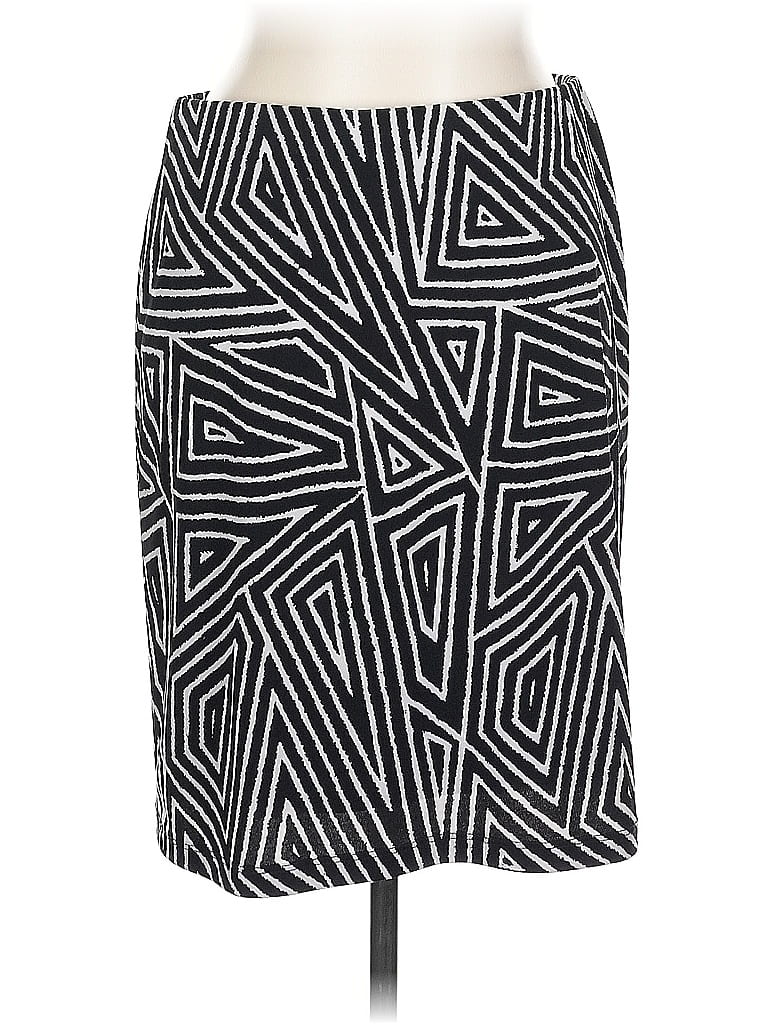 Pre-owned Karen Kane Casual Skirt In Black