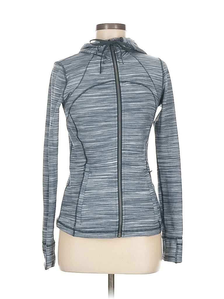 LULULEMON ATHLETICA Pre-owned Cardigan Sweater In Gray