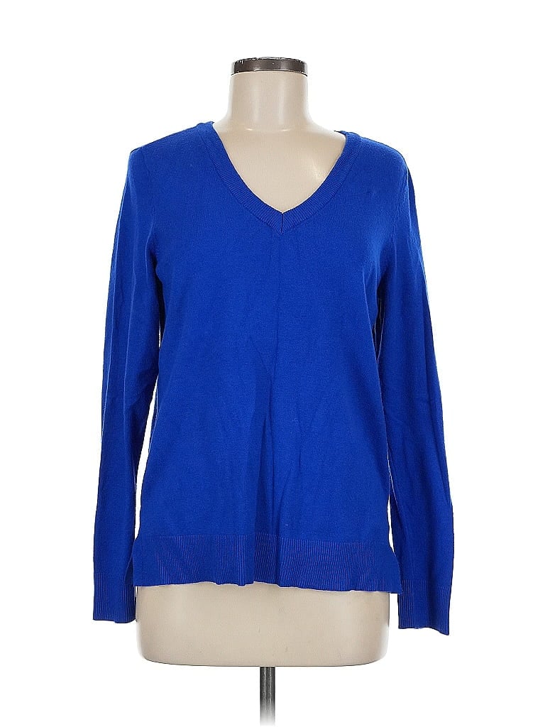Pre-owned Style & Co Cardigan Sweater In Blue