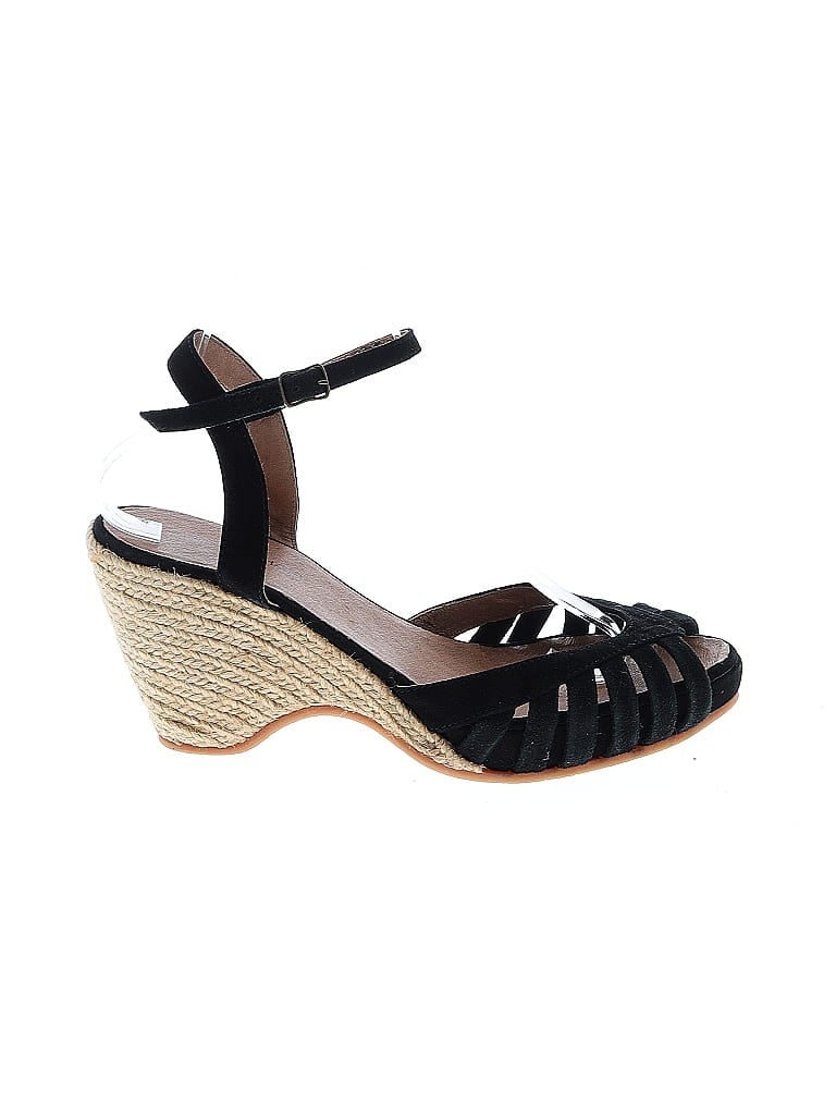 Click to view more detailed imagery on our partner's website Pre-owned Eric Michael Wedges In Black
