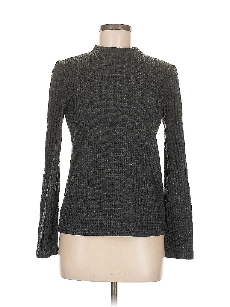 Pre-owned Z Supply Turtleneck Sweater In Gray