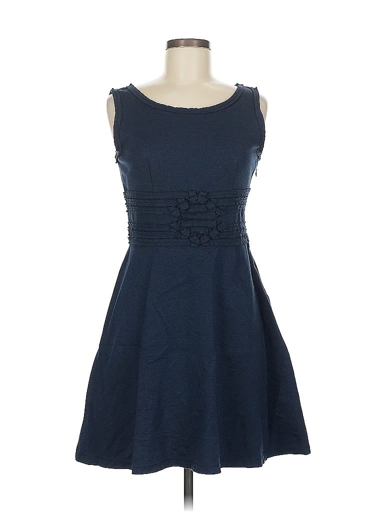 Pre-owned Max Studio Casual Dress In Blue