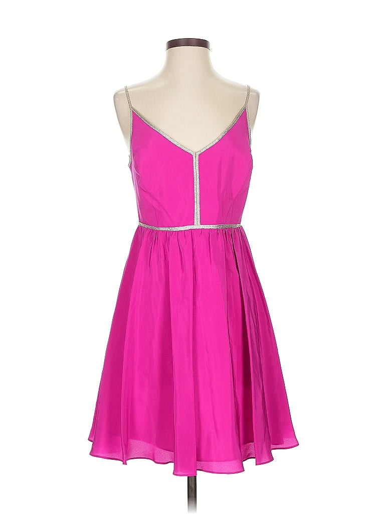 Pre-owned Amanda Uprichard Cocktail Dress In Pink