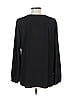 Ro & De 100% Polyester Black Long Sleeve Blouse Size L - photo 2