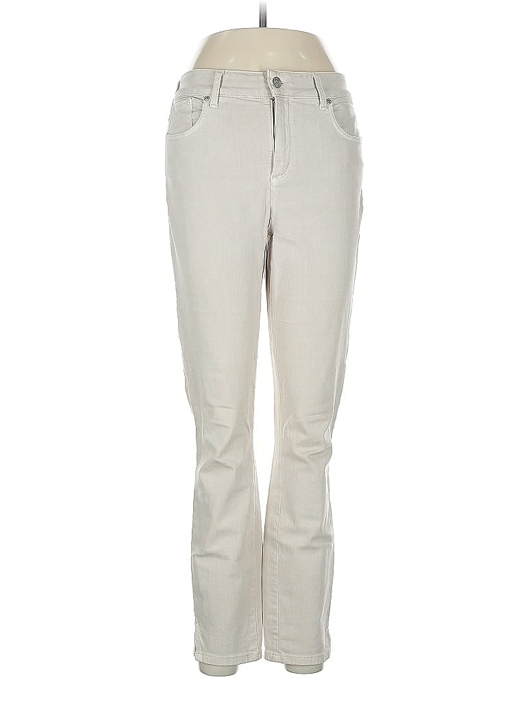 Pre-owned Nydj Jeans In White