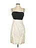IISLI Color Block Ivory Cocktail Dress Size 4 - photo 1