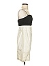 IISLI Color Block Ivory Cocktail Dress Size 4 - photo 4