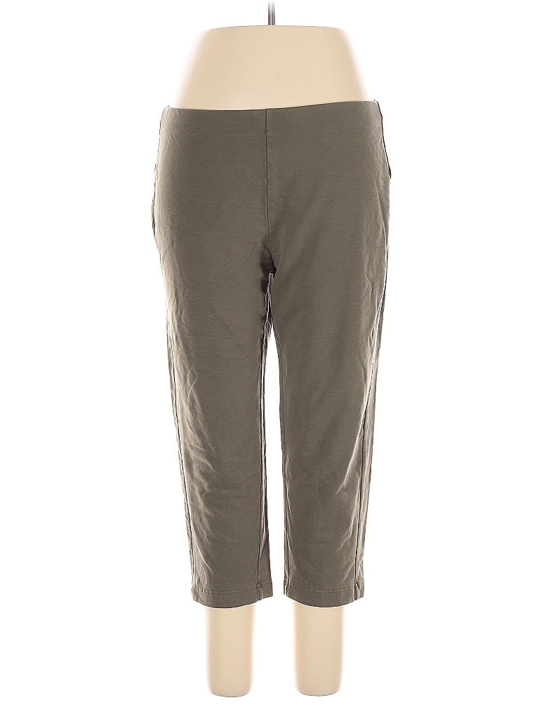 Pre-owned Purejill Active Pants In Gray
