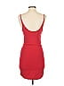 Privacy Please Solid Red Cocktail Dress Size S - photo 2