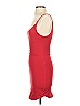Privacy Please Solid Red Cocktail Dress Size S - photo 5