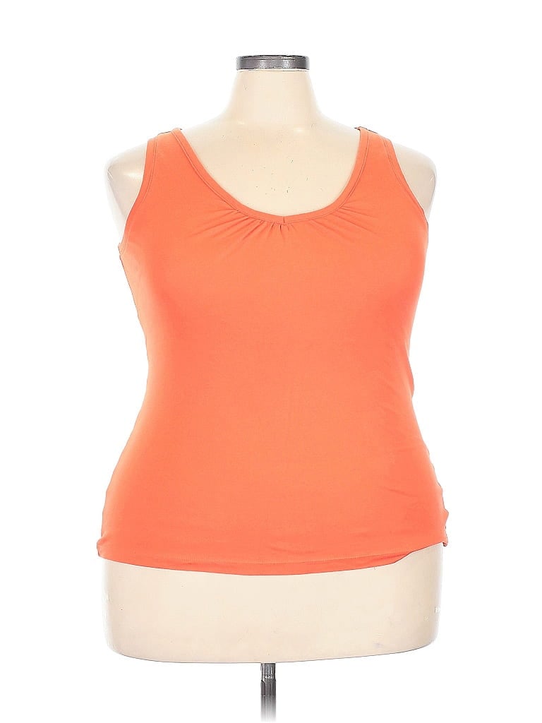 Pre-owned Merona Active Tank Top In Orange