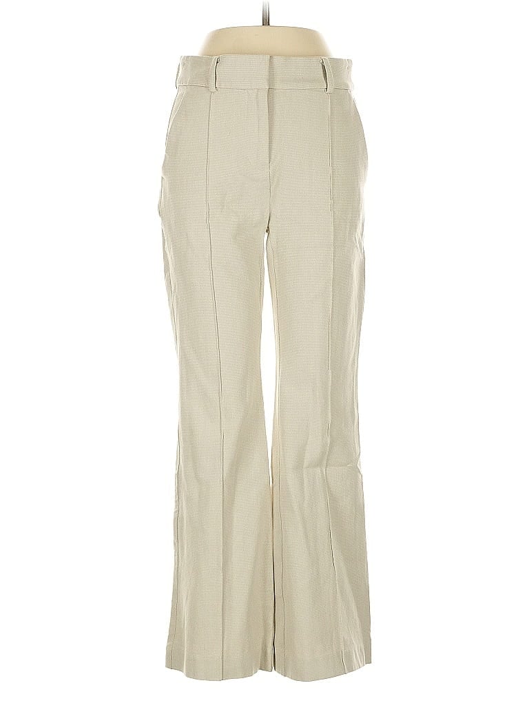 Pre-owned Ann Taylor Loft Dress Pants In White