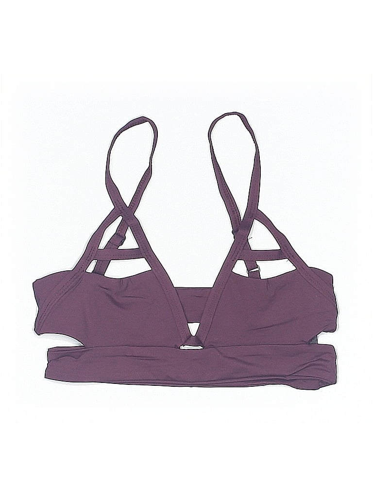 Tavik Swimsuit Top Burgundy Swimwear In Purple