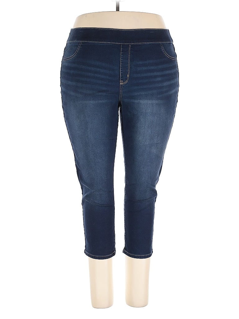 Pre-owned Sonoma Goods For Life Jeggings In Blue