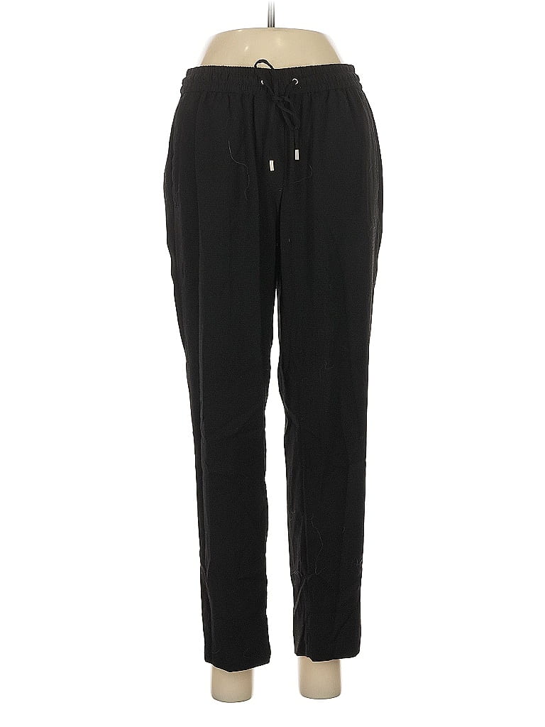 Pre-owned H&m Casual Pants In Black