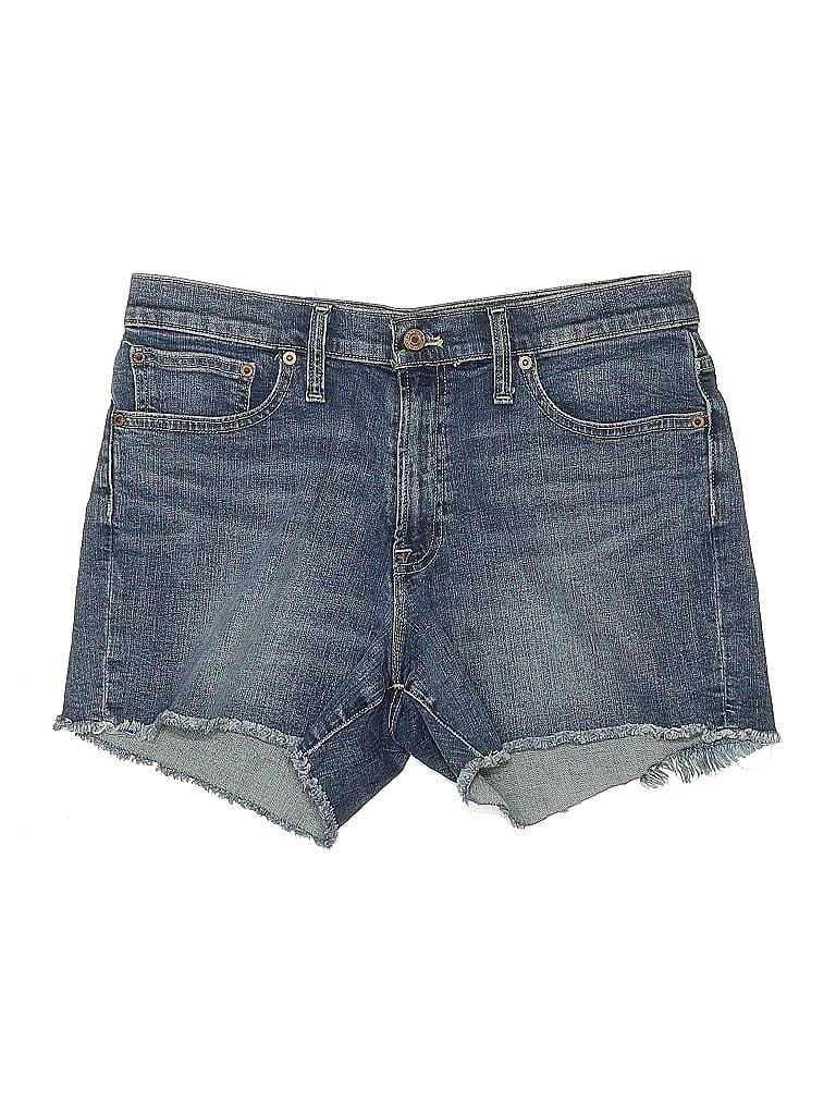 Pre-owned J.crew Mercantile Denim Shorts In Blue
