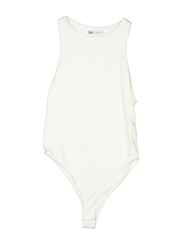 Click to view more detailed imagery on our partner's website Pre-owned Zara Bodysuit In White