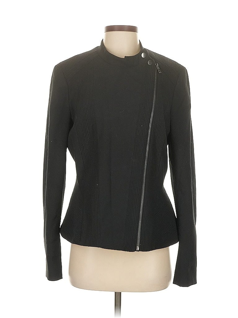 Pre-owned Ann Taylor Factory Jacket In Black