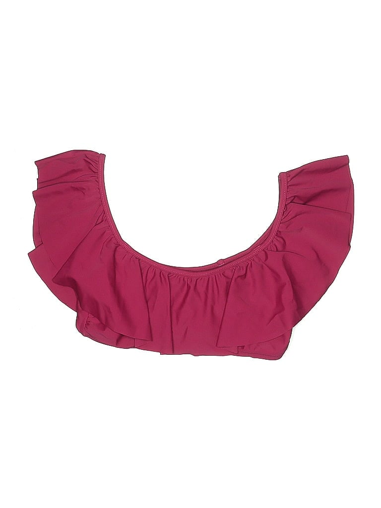 Click to view more detailed imagery on our partner's website Pre-owned Raisins Swimsuit Top Burgundy Swimwear
