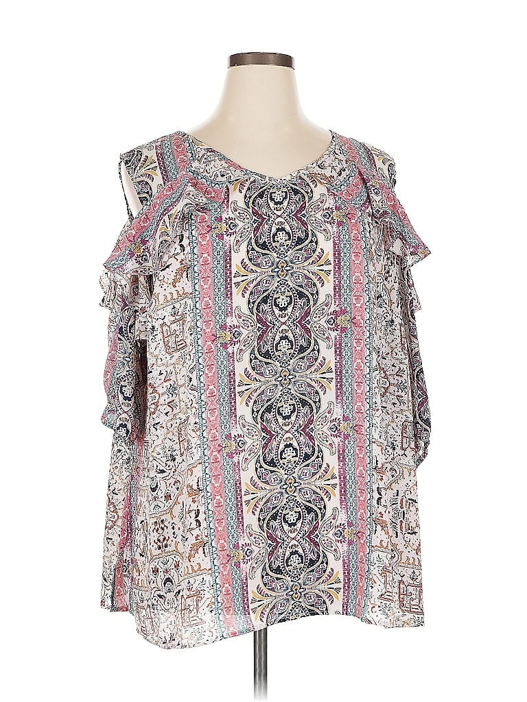 CATHERINES Pre-owned Sleeveless Blouse In Silver