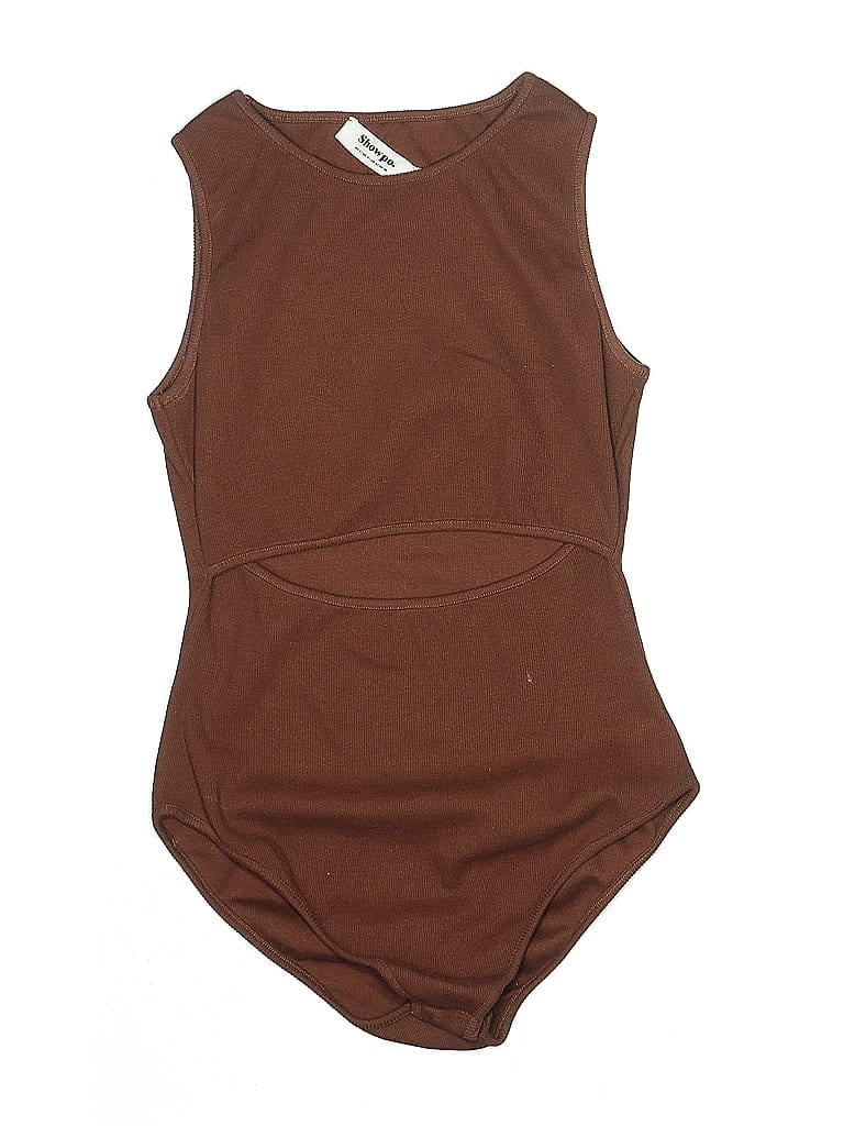 Pre-owned Showpo Bodysuit In Brown