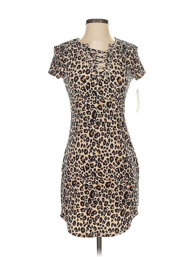 Pre-owned No Boundaries Casual Dress In Brown