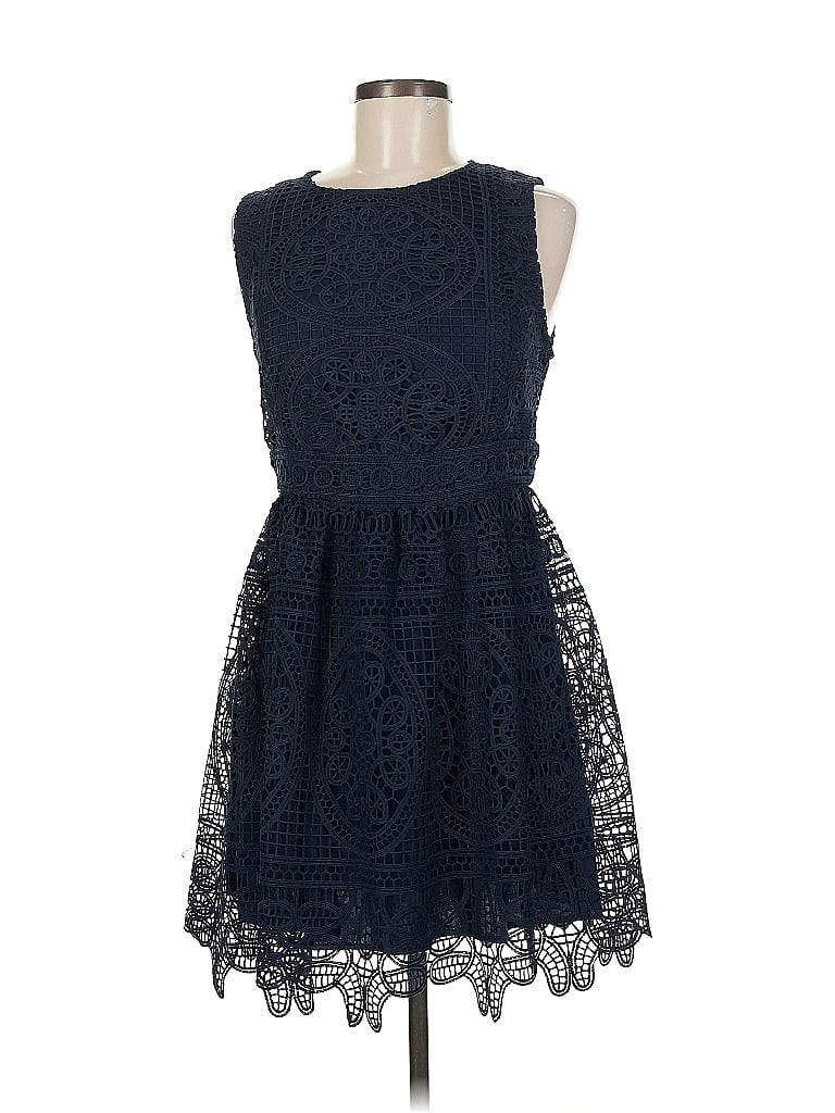 Pre-owned Mi Ami Cocktail Dress In Blue