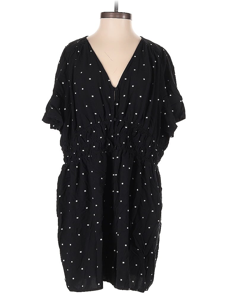 Pre-owned Madewell Romper In Black