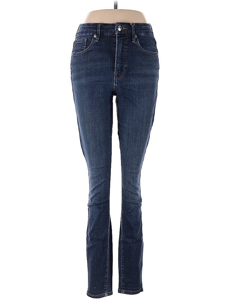 Pre-owned Good American Jeans In Blue