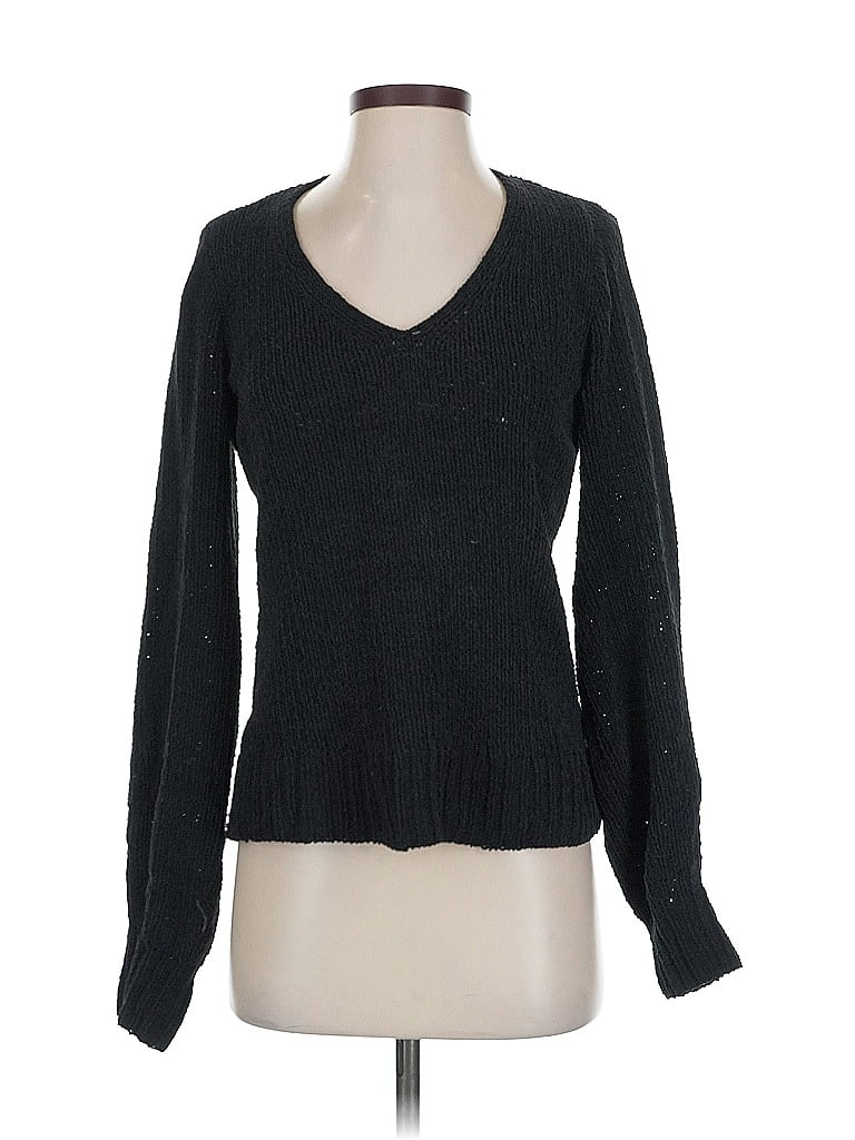 Pre-owned Abercrombie & Fitch Pullover Sweater In Black