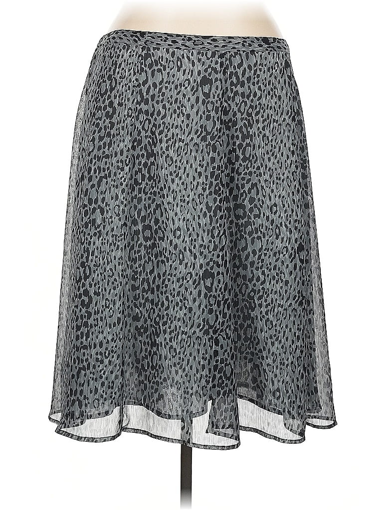 Pre-owned Jaclyn Smith Casual Skirt In Gray